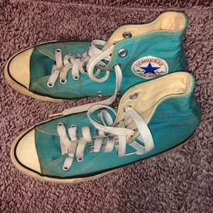 Blue converse